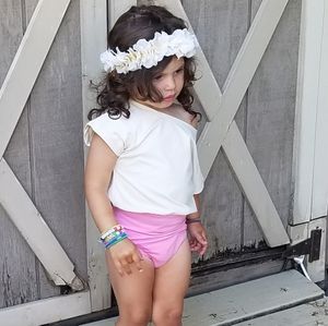 NWT WE ARE KIDS UV PROTECTION SWIMSUIT ROMPER